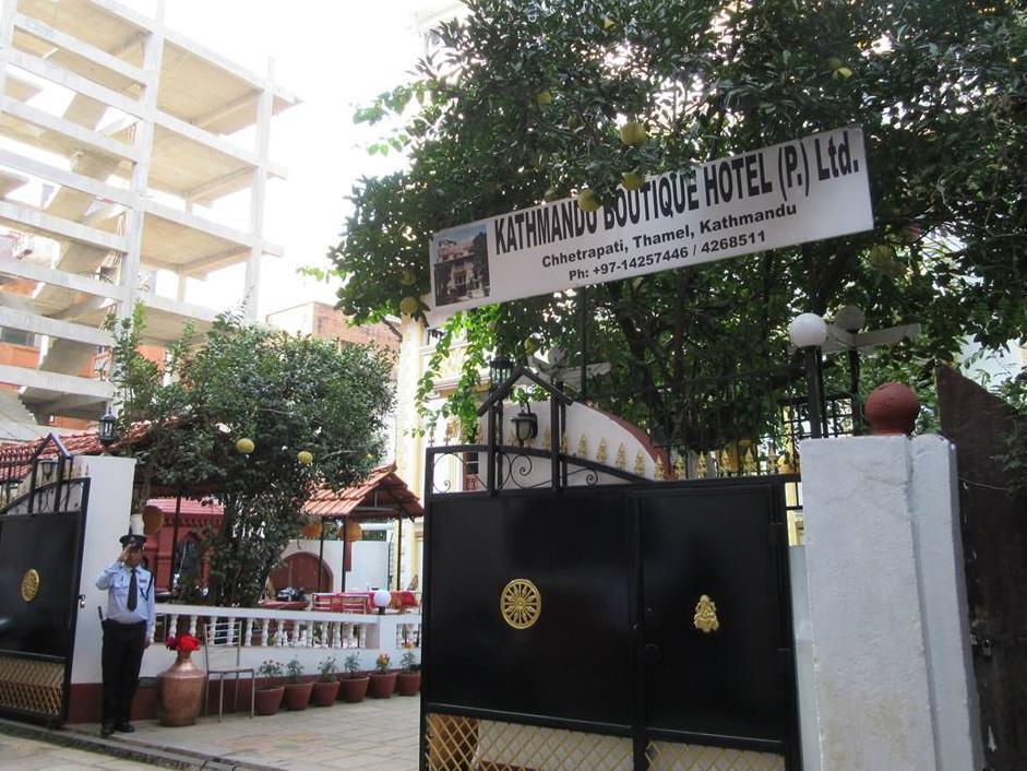 กาฐมาณฑุ บูทีค โฮเต็ล Hotel ภายนอก รูปภาพ